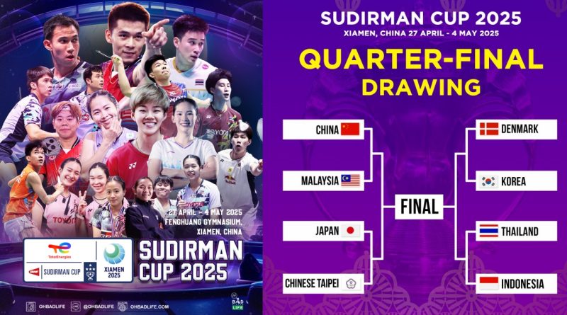 Live | QF | DAY-6 | Sudirman 2025