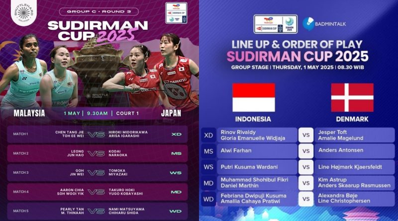 Live | Group Stage | DAY-5 | Sudirman 2025